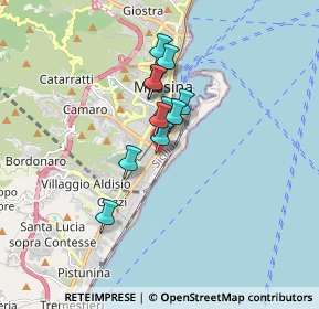 Mappa Via Gibilterra, 98124 Messina ME, Italia (1.27)