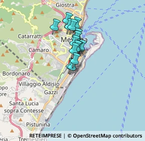 Mappa Via Gibilterra, 98124 Messina ME, Italia (1.32133)