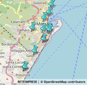 Mappa Via Gibilterra, 98124 Messina ME, Italia (1.94273)