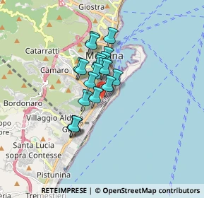 Mappa Via Gibilterra, 98124 Messina ME, Italia (1.2285)