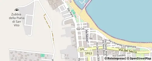 Mappa San Vito lo Capo