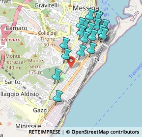 Mappa Via Giovanni Giolitti, 98124 Messina ME, Italia (1.018)