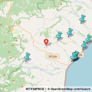 Mappa Bovalino, 89030 Careri RC, Italia (6.41818)