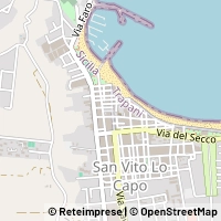 Térkép San Vito lo Capo