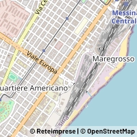 Mapa Messina
