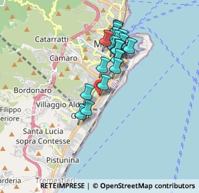 Mappa Viale Teodoro Roosevelt, 98124 Messina ME, Italia (1.6455)