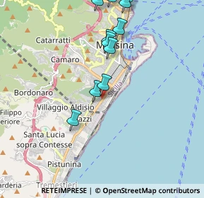 Mappa Viale Teodoro Roosevelt, 98124 Messina ME, Italia (2.34818)