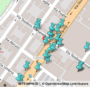 Mappa Viale Teodoro Roosevelt, 98124 Messina ME, Italia (0.05)