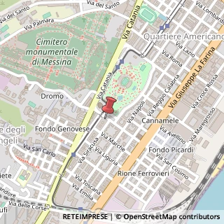 Mappa Via Siracusa, 10, 98124 Messina, Messina (Sicilia)