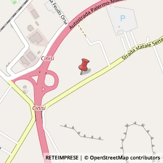 Mappa Strada Statale 113 -, Km291, 90045 Cinisi, Palermo (Sicilia)