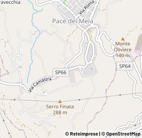 Mappa Via Bonfiglio Pietro, 98042 Pace del Mela ME, Italia (0.56538)