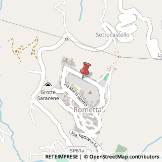 Mappa Via Roma, 7, 98043 Rometta, Messina (Sicilia)