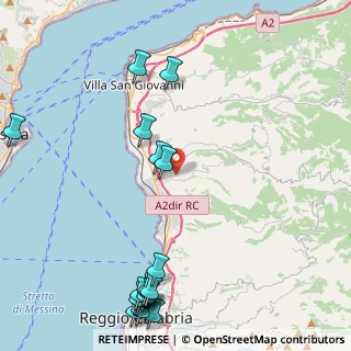 Mappa Via Trapani Lombardo, 89135 Reggio di Calabria RC, Italia (6.49059)