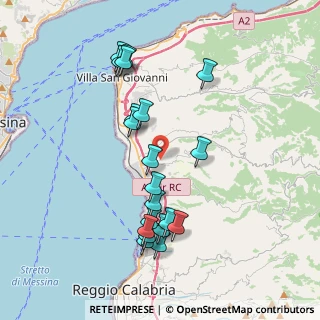 Mappa Via Trapani Lombardo, 89135 Reggio di Calabria RC, Italia (4.3235)