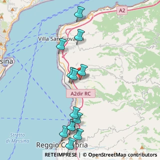 Mappa Via Trapani Lombardo, 89135 Reggio di Calabria RC, Italia (5.12923)