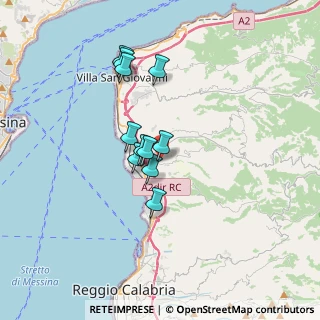 Mappa Via Trapani Lombardo, 89135 Reggio di Calabria RC, Italia (2.97182)