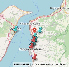 Mappa Via Trapani Lombardo, 89135 Reggio di Calabria RC, Italia (6.86364)