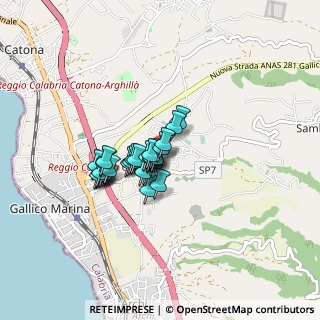 Mappa Via Anita Garibaldi, 89055 Gallico RC, Italia (0.57857)