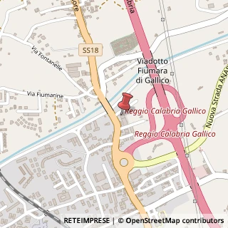 Mappa Via Nazionale Bolano, 1, 89135 Reggio di Calabria, Reggio di Calabria (Calabria)