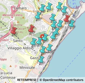 Mappa Vicolo di Napoli, 98124 Messina ME, Italia (1.0125)