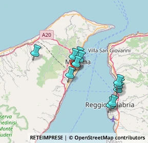 Mappa Via 42 D, 98124 Messina ME, Italia (7.01455)