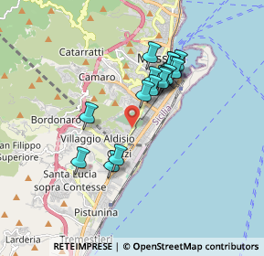 Mappa Via 42 D, 98124 Messina ME, Italia (1.61471)