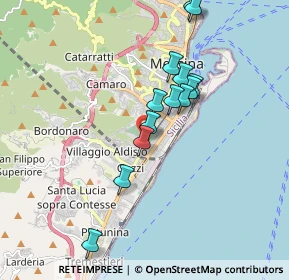 Mappa Via 42 D, 98124 Messina ME, Italia (1.82)