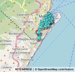 Mappa Vicolo di Napoli, 98124 Messina ME, Italia (1.5255)