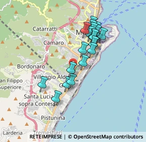 Mappa Vicolo di Napoli, 98124 Messina ME, Italia (1.7625)