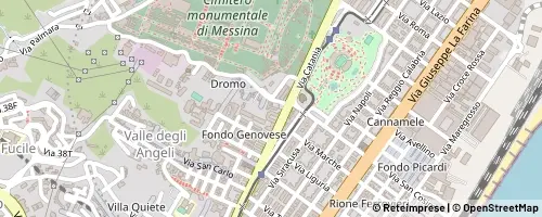 Mappa Messina