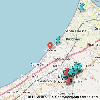 Mappa Via Calederà, 98051 Barcellona Pozzo di Gotto ME, Italia (3.32235)