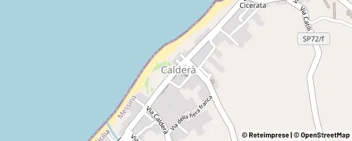 Mappa Barcellona Pozzo di Gotto
