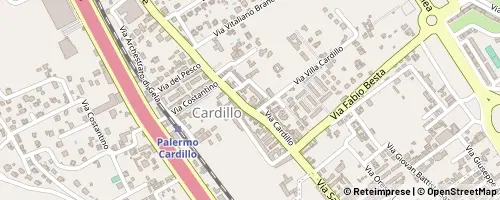 Mappa Palermo
