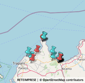 Mappa Trapani, 91010 San Vito lo capo TP, Italia (16.784)