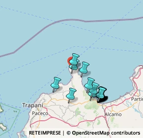 Mappa Via D'Antoni, 91010 San Vito Lo Capo TP, Italia (17.056)