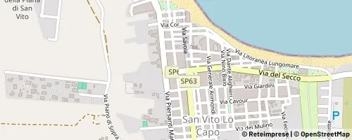 Mappa San Vito lo Capo
