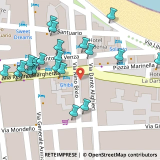 Mappa Piazza Marinella, 91010 San Vito Lo Capo TP, Italia (0.08571)