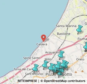 Mappa Via Cicerata, 98051 Barcellona Pozzo di Gotto ME, Italia (3.432)