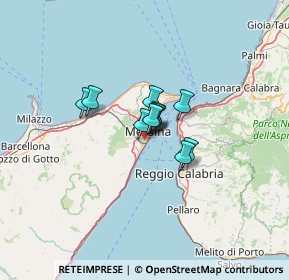 Mappa 98124 Messina ME, Italia (6.96545)