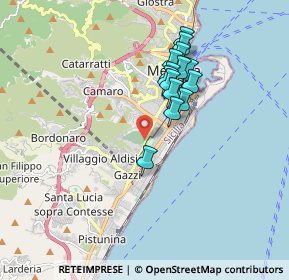 Mappa 98124 Messina ME, Italia (1.65571)