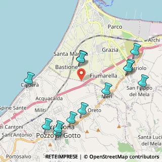 Mappa Via del Mela, 98051 Barcellona pozzo di Gotto ME, Italia (2.73)