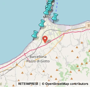 Mappa Via del Mela, 98051 Barcellona pozzo di Gotto ME, Italia (5.64182)