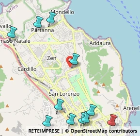 Mappa Via Cortile Privato, 90146 Palermo PA, Italia (3.32091)