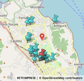 Mappa Via Cortile Privato, 90146 Palermo PA, Italia (2.043)
