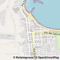 Karte San Vito lo Capo
