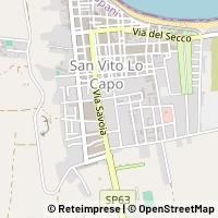 Mapa San Vito lo Capo
