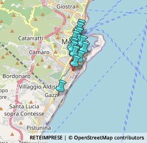 Mappa Via G. La Farina Is.A, 98123 Messina ME, Italia (1.16357)