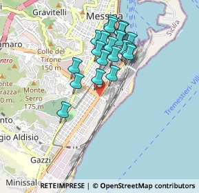 Mappa Via La Farina, 98123 Messina ME, Italia (0.869)