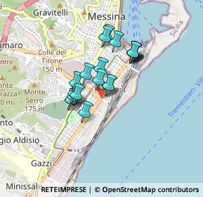 Mappa Via La Farina, 98123 Messina ME, Italia (0.7015)