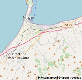 Mappa 98044 San Filippo del Mela ME, Italia (2.335)